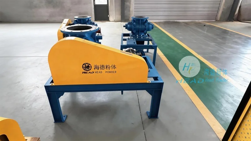 云南玉溪石粉石灰气力输送机工程案例