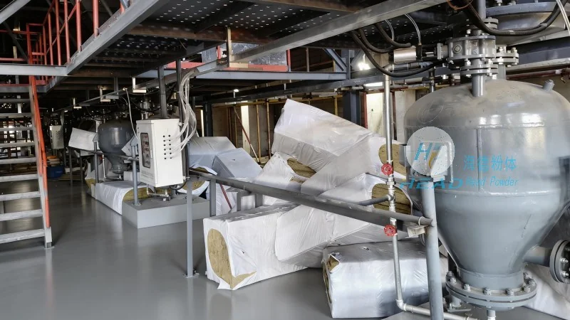油茶籽粉体输送系统设备的原理及工作场景特点