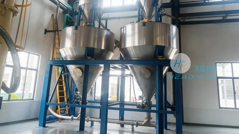 纤维料物料输送线的运行过程和工作原理
