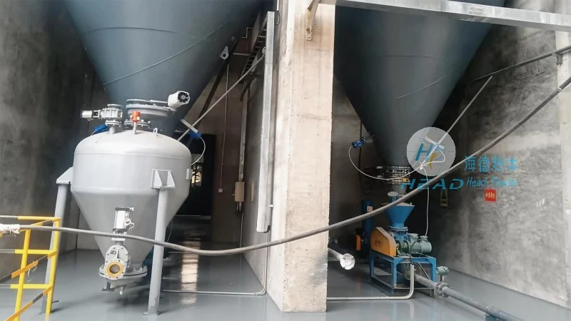硫酸铜物料输送设备的运行过程和工作原理
